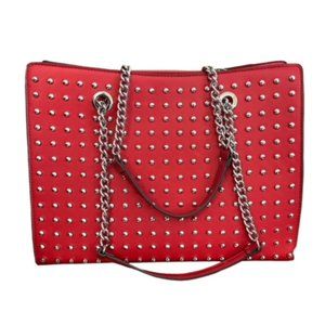 Red Studded Bag